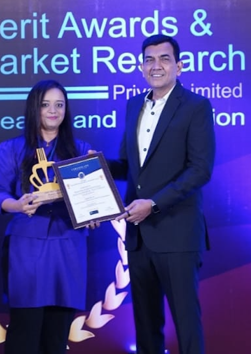 Awarded By Chef Sanjeeve Kapoor